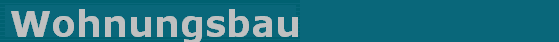 Wohnungsbau